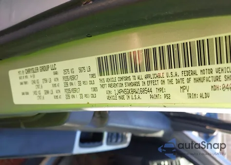 2010 Jeep Liberty Limited из США, поврежденный, VIN 1J4PN5GK8AW160544